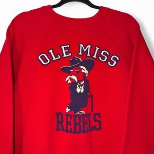 Vintage 90s University of Mississippi Ole Miss Rebels sweatshirt size small